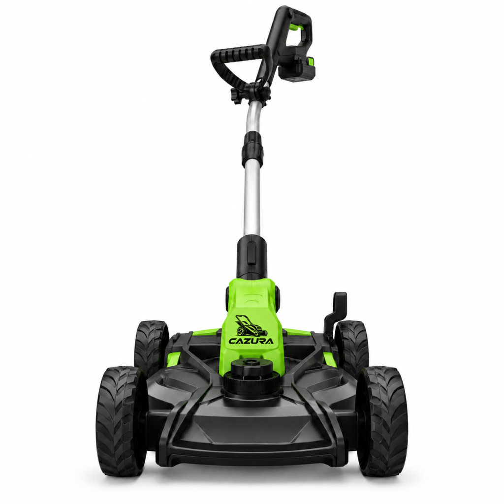 Mower with Adjustable Handle