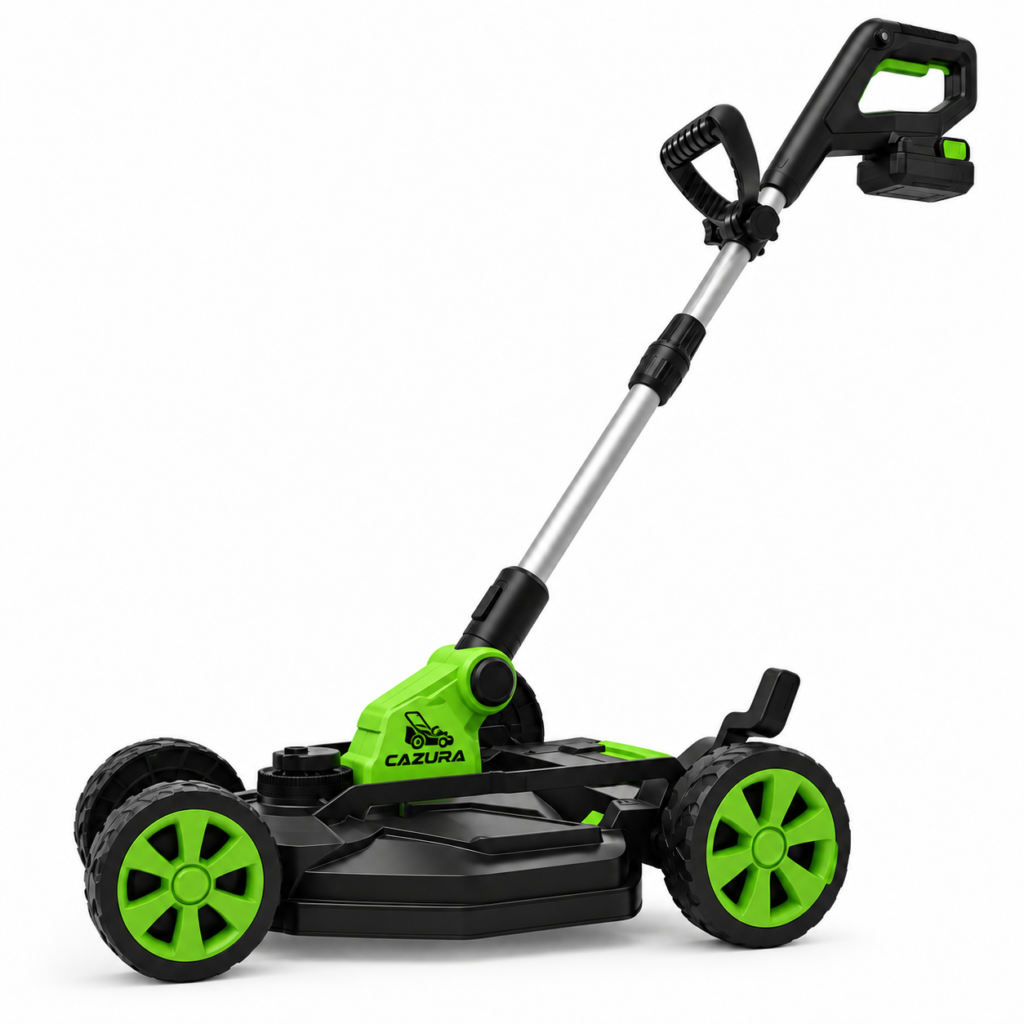 Mower with Adjustable Handle
